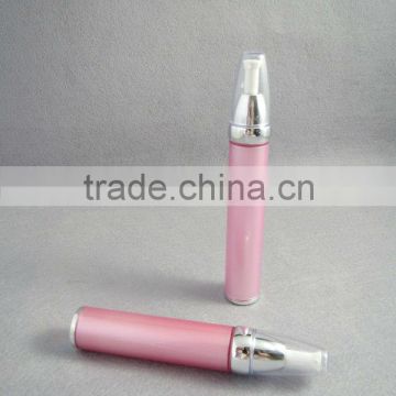 pink cosmetic bottle for eye cream