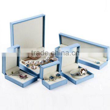 Wholesale Display Gift Jewelry Boxes , Custom Packaging Luxury Pu Leather Jewelry Box