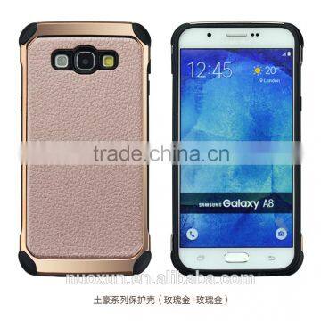 Brilliant Quality OEM Electroplated Case Dual Layer Ultime Rugged Protedtion Armor Tech Accessories Case for GalaxyA8/A7/A5 photo-4