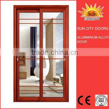 Sun City aluminum alloy interior bathroom doors with high quality china SC-AAD005