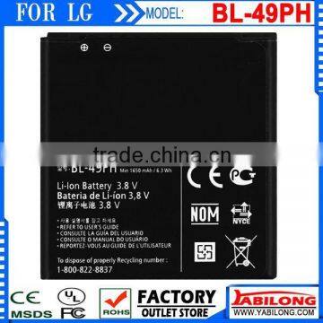 BL-49PH battery for lg bl 49ph F120 F120K F120L F120S lg phone battery