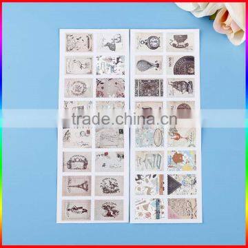 Custom Postage Stamp Design Paper Stickers Decoration Stickers photo-4