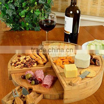 Transforming Bamboo Cheese Board Set