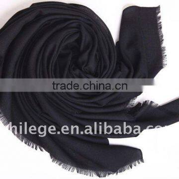 wool worsted square scarf for women