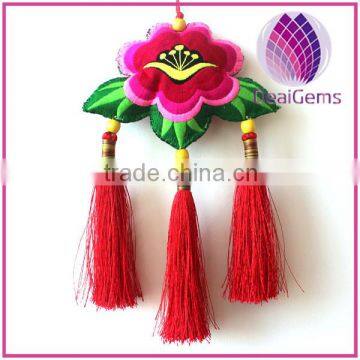 new hot-selling colorful large national style tassel for bag and car