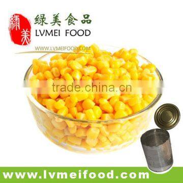 Canned Sweet corn in tin