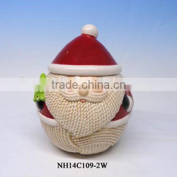 wholesale christmas ceramic cookie jar collectibles manufacturers in china