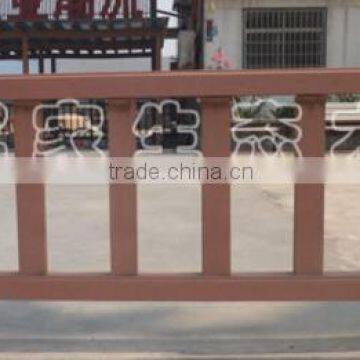 wood plastic composite home and garden fence