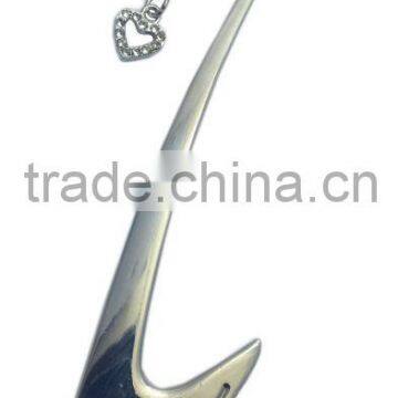 Fashion little swan shape metal bookmark