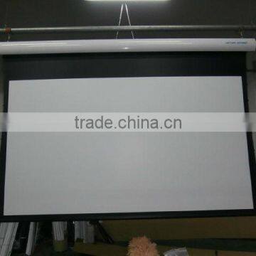 home theater tab-tensioned motorized projection screen