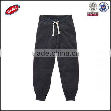 regular fit casual loose drawstring side pockets sweat pants for men