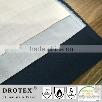 Antistatic Material, TC 65/35 Lightweight Drill Fabric