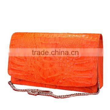 New arrival luxury fashion clutch wallet crocodile leather clutch bag for girls