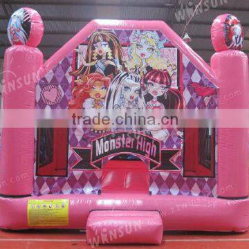 promotional monster inflatable bounce price with CE EN71 approved for outdoor use