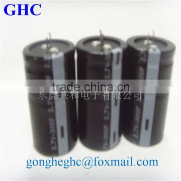 ultra capacitor 300f 2.7v for high power