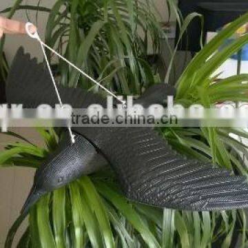 garden decoration plastic flying crow decoy