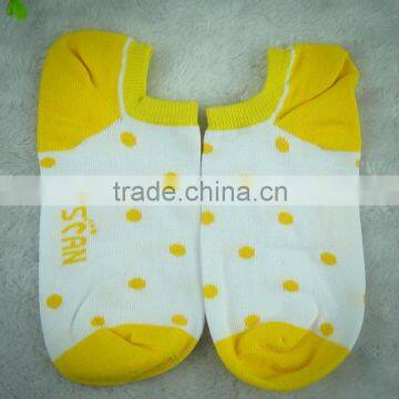 Factory Custom High Quality Cute Children Ankle Socks, Yellow Color Drop photo-4