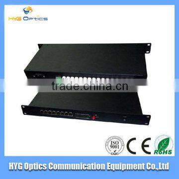 Manufacture Supply 4 /8/12/16 20KM channel fiber optic Video Converter,media converter,transceiver