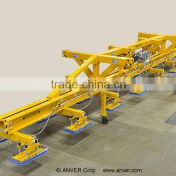 Sucker machine for steel and aluminum board
