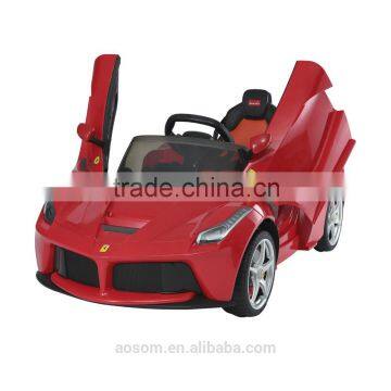 Aosom 12V LaFerrari Kids Electric Ride On Car with MP3 and Remote Control - Red