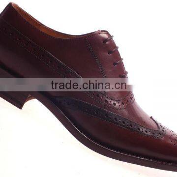 Fashion Design Goodyear Welted Men Dress Shoes With Lace