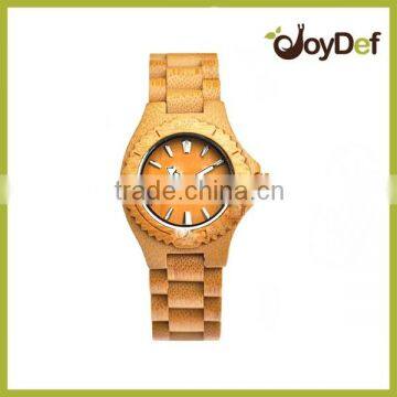 2016 Popular Bamboo Wood Wrist Watch /wristwatch With Logo Engraved photo-4