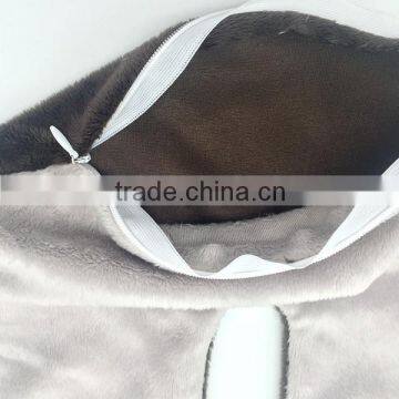 Only 50pcs MOQ High Quality 100% Polyester New Fashion Minky Dot Breathable Maternity Pillow photo-3