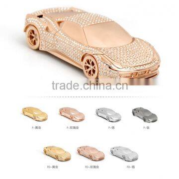 Car model, Farrari, diamond theme, shiny plating