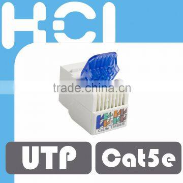 Toolless RJ45 Cat5e UTP 90Degree Modular Keystone Jack photo-2