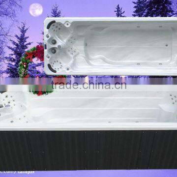 Balboa System Portable Rectangular Fiberglass outdoor swimming pool