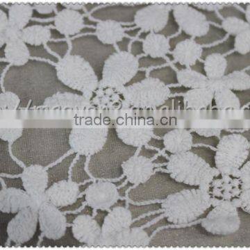 2016 New Wholesale Machine Embroidery Neckline 100% Cotton Crochet Lace Collar photo-4