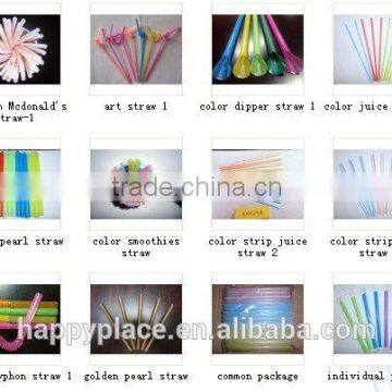 Colorful drinking straw,bubble tea drinking straw,fat drinking straw