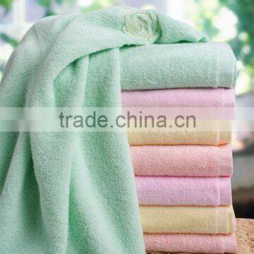 Bamboo fiber jacquard showering towels