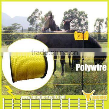 UV 5.0mm electric fence polywire for solar power fence energizer