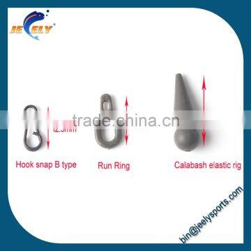 Calabash Elastic Rig B Type Hook Snap Run Ring for Carp Fishing Terminal Accessories photo-2