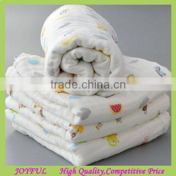 Top Quality 100% Cotton Muslin Swaddle Blanket Baby Muslin Blanket