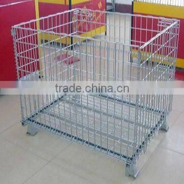 metal storage containers cage using in supermarket and warehouse