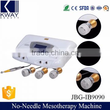 Multifunctional 4 in 1 needle free Electric mesotherapy beauty machine