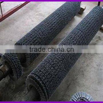 stone mill machine roller brush