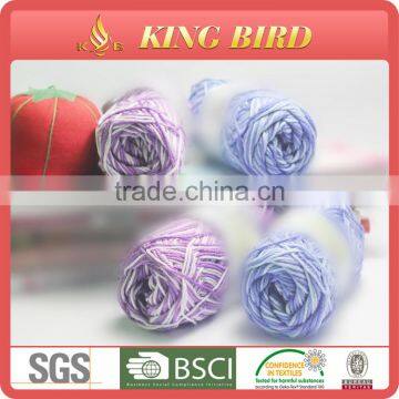 Various colors 100% cotton dyed yarn for knitting