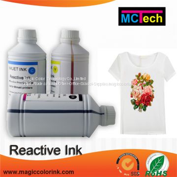 Hot selling reactive dye ink textile printing ink for epson wide format printer