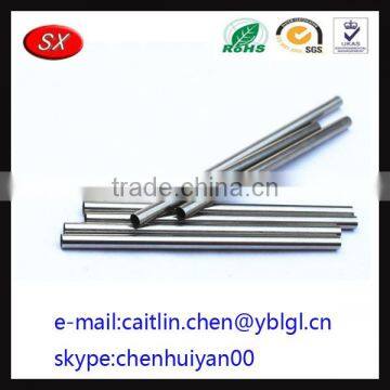 Plated steel threaded hollow shaft /tube