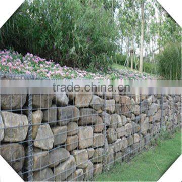 75mm mesh size 4mm diameter welded stone box / galvanized gabion box factory