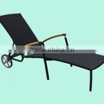 Modern sun lounger rattan sun lounger