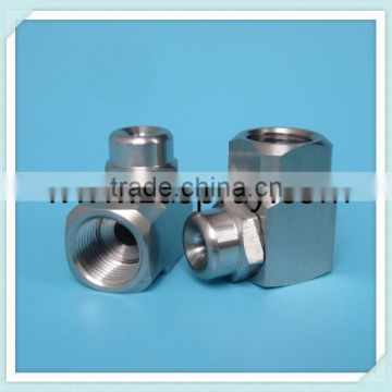 Stainless steel wide-angle corner 90 degree full cone spray water nozzle