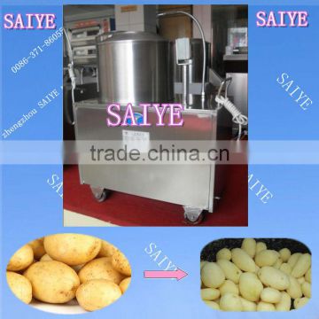 hot sale Potato peeling and cutting machine with stainless steel