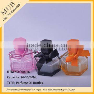 25ml in screw spray pump Perfume empty glass Bottle