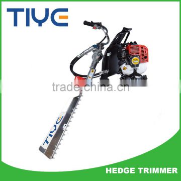 Backpack gasoline hedge cutter