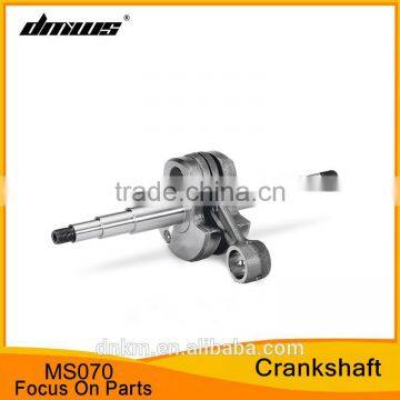 MS070 105cc Chainsaw Spare Parts Crankshaft For Chain Saw