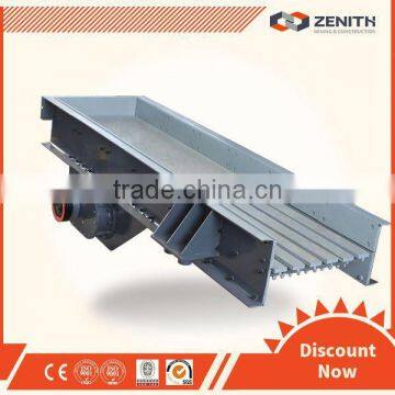 Zenith high efficiency vibrating feeder in sandstone production line